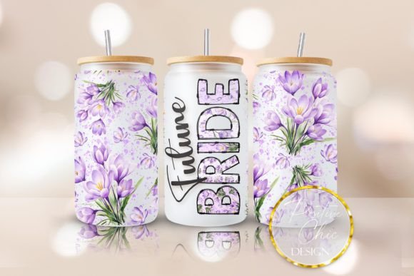 Future Bride Libbey Cup Wrap: Graphics & Crafts