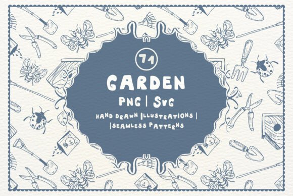 Garden Graphics & Illustrations for Crafters