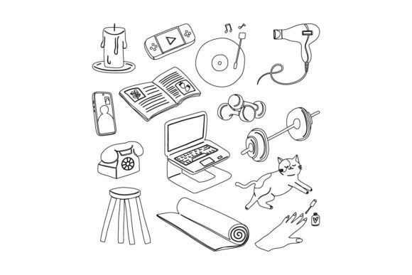 Lined Hobby and Lifestyle Hand Drawn Review