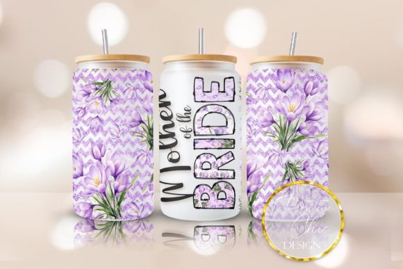 Mother of the Bride Libbey Glass Wrap Graphics & Crafts