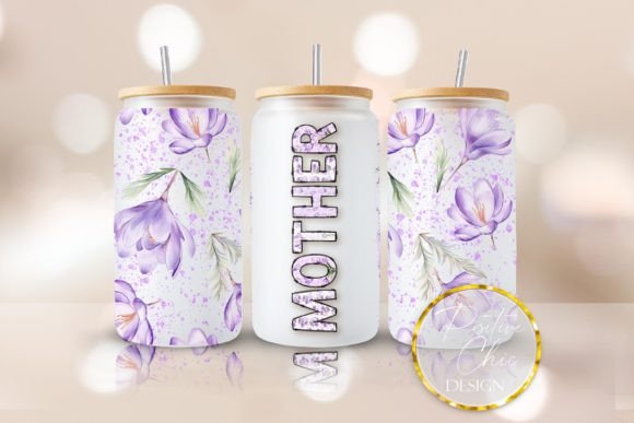 Mothers Day Mother Libbey Glass Wrap PNG Review