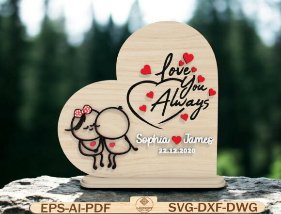 Personalized Valentine Couple Laser Cut Review