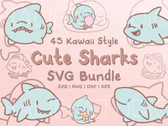 Shark SVG Illustrations: Graphics & Design Review